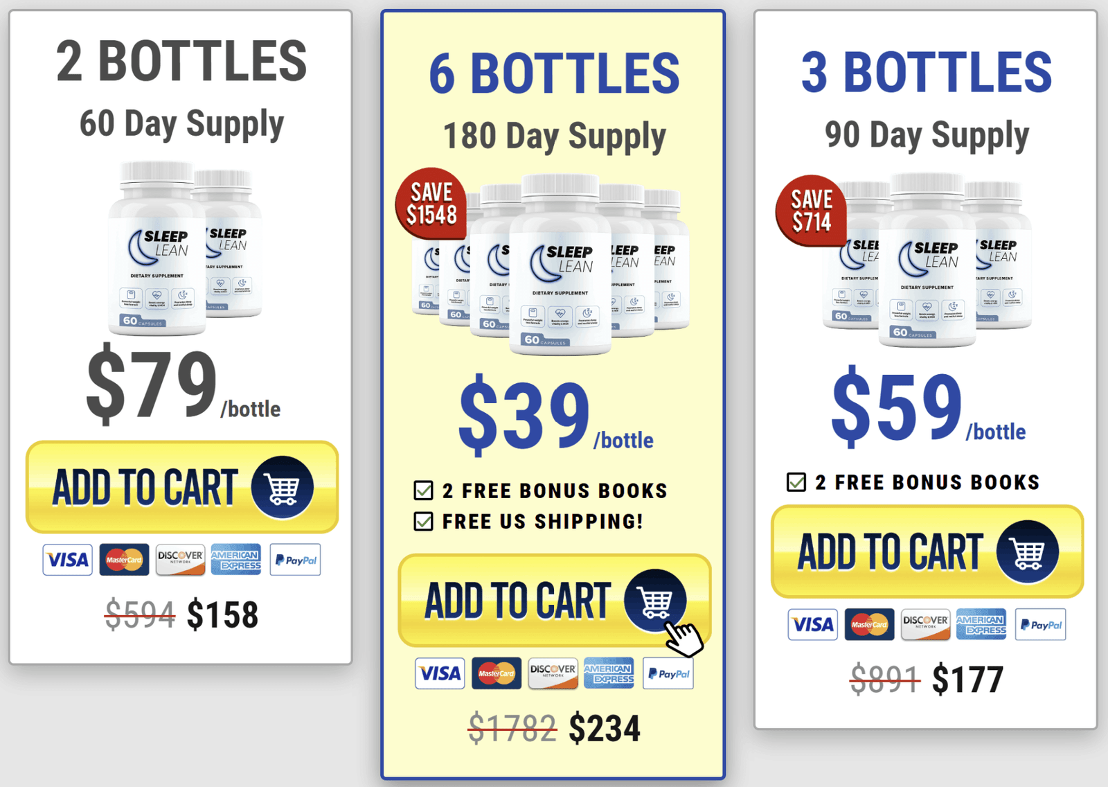 SleepLean Claim Best Offer Official pricing